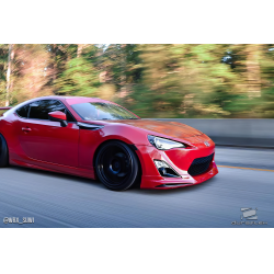 2013-2016 Scion FR-S Duraflex Modellista Look Front Lip Under Air Dam Spoiler - 3 Piece image - 4