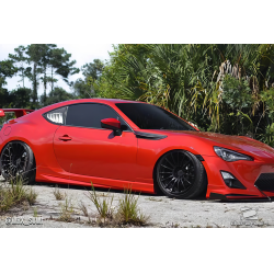 2013-2020 Scion FR-S Toyota 86 Subaru BRZ Duraflex Modellista Look Side Skirt Rocker Panels - 2 Piece image - 3