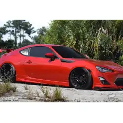 2013-2020 Scion FR-S Toyota 86 Subaru BRZ Modellista Look Side Skirt Rocker Panels - 2 Piece image - 7