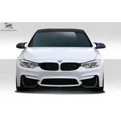 2014-2018 BMW M3 F80 2014-2020 M4 F82 F83 M Performance Look Front Add Ons Spat Extensions - 2 Piece (S) image - 1