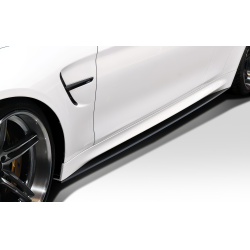 2014-2020 BMW M4 F82 / 4 Series F32 Duraflex M Performance Look Side Skirt Splitters - 2 Piece image - 1