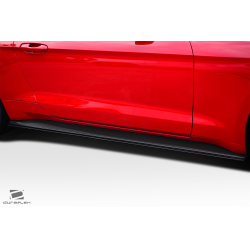 2015-2023 Ford Mustang Duraflex GT Concept Side Skirt Splitters - 2 Piece (S) image - 4