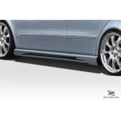 2003-2009 Mercedes E Class W211 4DR Duraflex W-1 Side Skirt Rocker Panels - 2 Piece image - 3