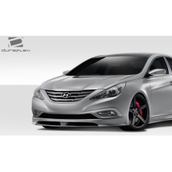 2011-2013 Hyundai Sonata Duraflex Racer Front Lip Under Air Dam Spoiler - 1 Piece image - 3