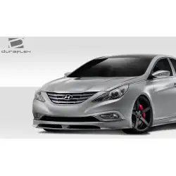 2011-2013 Hyundai Sonata Racer Front Lip Under Air Dam Spoiler - 1 Piece image - 7