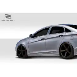 2011-2014 Hyundai Sonata Racer Side Skirt Rocker Panels - 2 Piece image - 7