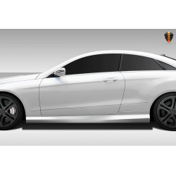 2010-2016 Mercedes E Class C207 2DR A207 Convertible Eros Version 3 Side Skirt Rocker Panels - 2 Piece image - 3