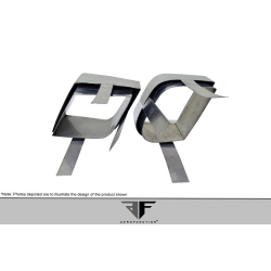 2011-2014 Porsche Cayenne AF-4 Exhaust Tips - 4 Piece (S) image - 6