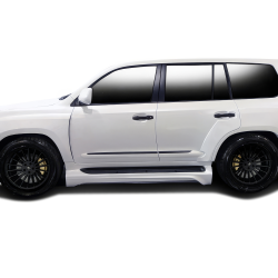 2008-2015 Lexus LX570 AF-1 Wide Body Side Skirt Rocker Panels ( GFK ) - 2 Piece (S) image - 1
