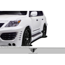 2008-2015 Lexus LX570 AF-1 Wide Body Side Skirt Rocker Panels ( GFK ) - 2 Piece (S) image - 2