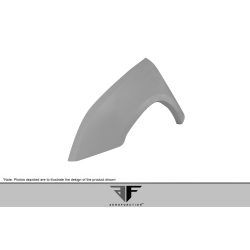 2008-2015 Lexus LX570 AF-1 Wide Body Front Fenders ( GFK ) - 2 Piece (S) image - 5