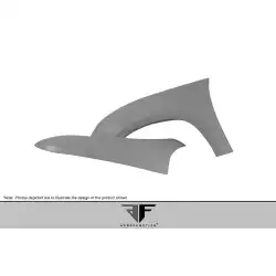 2008-2015 Lexus LX570 AF-1 Wide Body Front Fenders ( GFK ) - 2 Piece (S) image - 7