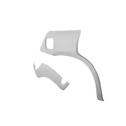 2008-2015 Lexus LX570 AF-1 Wide Body Rear Fender Flares ( GFK / PUR-RIM ) - 4 Piece (S) image - 3