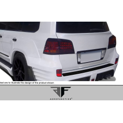 2008-2015 Lexus LX570 AF-1 Wide Body Rear Fender Flares ( GFK / PUR-RIM ) - 4 Piece (S) image - 2