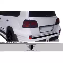 2008-2015 Lexus LX570 AF-1 Wide Body Rear Fender Flares ( GFK / PUR-RIM ) - 4 Piece (S) image - 7