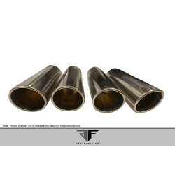 2008-2015 Lexus LX570 AF-1 Exhaust Tips - 4 Piece (S) image - 6