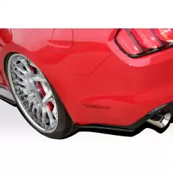 2015-2017 Ford Mustang GT Concept Rear Add Ons Spat Extensions - 2 Piece (S) image - 1