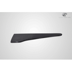 2015-2017 Ford Mustang Carbon Creations GT Concept Rear Add Ons Spat Extensions - 2 Piece (S) image - 6