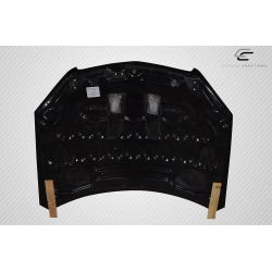 2008-2011 Mercedes C Class W204 Carbon Creations Black Series Look Hood - 1 Piece image - 6