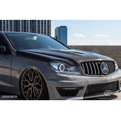 2008-2011 Mercedes C Class W204 Carbon Creations Black Series Look Hood - 1 Piece image - 2