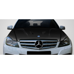 2012-2014 Mercedes C Class W204 Carbon Creations Black Series Look Hood - 1 Piece image - 1