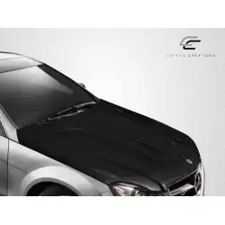 2012-2014 Mercedes C Class W204 Black Series Look Hood - 1 Piece image - 5