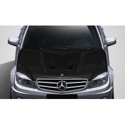 2008-2011 Mercedes C63 W204 Carbon Creations Black Series Look Hood - 1 Piece image - 1