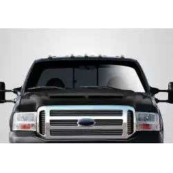 1999-2007 Ford Super Duty F250 F350 F450 F550 / 2000-2005 Ford Excursion CVX Hood - 1 Piece image - 1