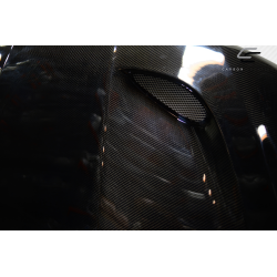 2011-2022 Jeep Grand Cherokee Carbon Creations SRT8 Look Hood - 1 Piece image - 6