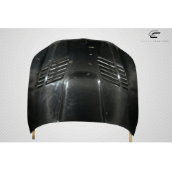 2004-2010 BMW 5 Series E60 4DR Carbon Creations GTR Look Hood - 1 Piece image - 5