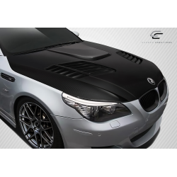 2004-2010 BMW 5 Series E60 4DR Carbon Creations GTR Look Hood - 1 Piece image - 2
