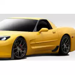 1997-2004 Chevrolet Corvette C5 Stingray Z Side Skirt Splitters - 2 Piece image - 7