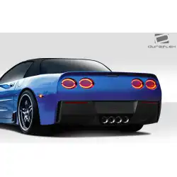 1997-2004 Chevrolet Corvette C5 Stingray Z Rear Bumper - 1 Piece image - 1