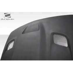 2008-2023 Dodge Challenger Duraflex Hellcat Look Hood - 1 Piece image - 6