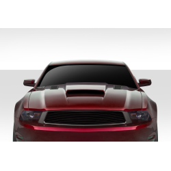 2010-2012 Ford Mustang Duraflex CVX Version 3 Hood - 3 Piece image - 1