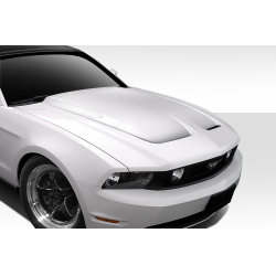 2010-2012 Ford Mustang Duraflex CVX Version 4 Hood - 1 Piece image - 1