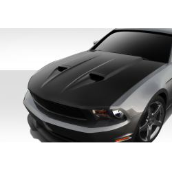 2010-2012 Ford Mustang Duraflex CVX Version 5 Hood - 1 Piece image - 1