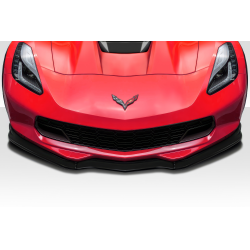 2014-2019 Chevrolet Corvette C7 Duraflex GT Concept Front Lip Under Air Dam Spoiler - 1 Piece image - 1