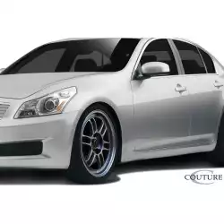 2007-2009 Infiniti G Sedan Polyurethane Vortex Side Add Ons Spat Extensions - 2 Piece (S) image - 1