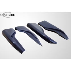 2010-2014 Honda Insight Couture Polyurethane Vortex Side Add Ons Spat Extensions - 4 Piece (S) image - 7