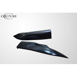 2010-2014 Honda Insight Couture Polyurethane Vortex Rear Add Ons Spat Extensions - 2 Piece (S) image - 8