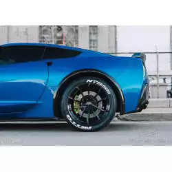 2014-2019 Chevrolet Corvette C7 ZR-C Fender Flares - 4 Piece image - 8