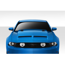 2010-2012 Ford Mustang Duraflex CVX Version 6 Hood - 1 Piece image - 1