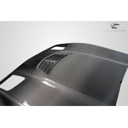 1985-1996 Chevrolet Corvette C4 Carbon Creations Stingray Z Hood- 1 Piece image - 10