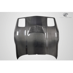 1985-1996 Chevrolet Corvette C4 Carbon Creations Stingray Z Hood- 1 Piece image - 11