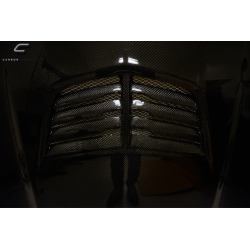 2011-2015 Chevrolet Cruze Carbon Creations Stingray Z Hood- 1 Piece image - 7