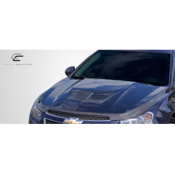 2011-2015 Chevrolet Cruze Carbon Creations Stingray Z Hood- 1 Piece image - 3