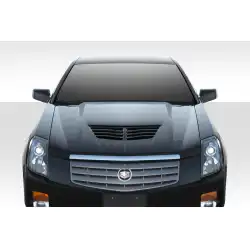 2003-2007 Cadillac CTS Stingray Z Hood- 1 Piece image - 1