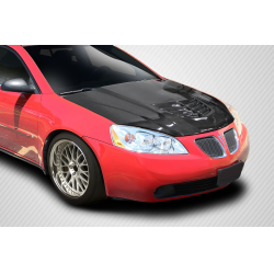 2005-2010 Pontiac G6 Carbon Creations Stingray Z Hood- 1 Piece image - 2
