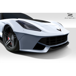 2014-2019 Chevrolet Corvette C7 Duraflex Gran Veloce Front Bumper - 1 Piece image - 5